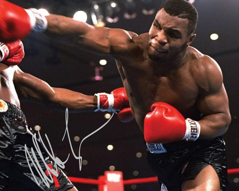 Mike Tyson Autograph Signed Photo Poster painting Print