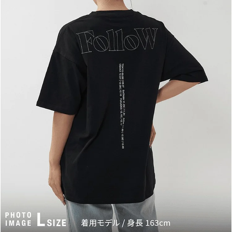 SEVENTEEN TOUR FOLLOW TO JAPAN T-SHIRT BLACK