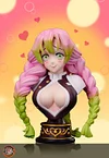 1/4 Scale Kanroji Mitsuri Bust Statue - Demon Slayer: Kimetsu No Yaiba Resin Statue - RiLun Studio [In Stock]