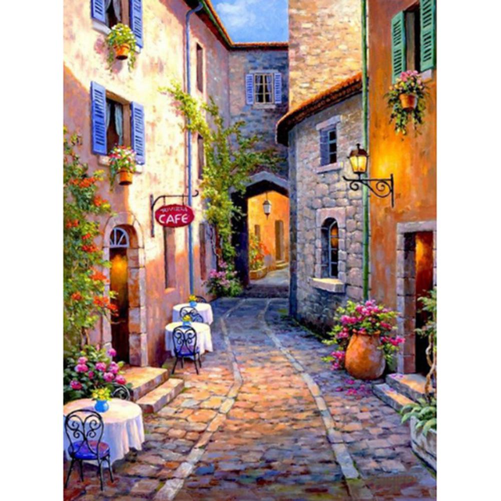 

40*30CM - Lane - Round Drill Diamond Painting, 501 Original