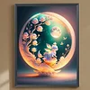 Diamond Painting-DIY Full Round Drill Moon