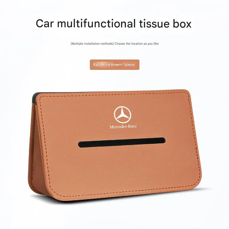 Car storage box storage pocket bag car door tissue box storage box
