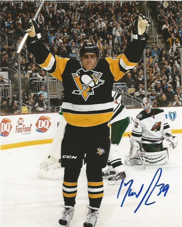 Pittsburgh Penguins David Perron Signed Autographed 8x10 NHL Photo Poster painting COA