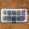 220Pcs Fishing Hooks Set Barbed FishHooks Carp Fishhook for Freshwater Saltwater
