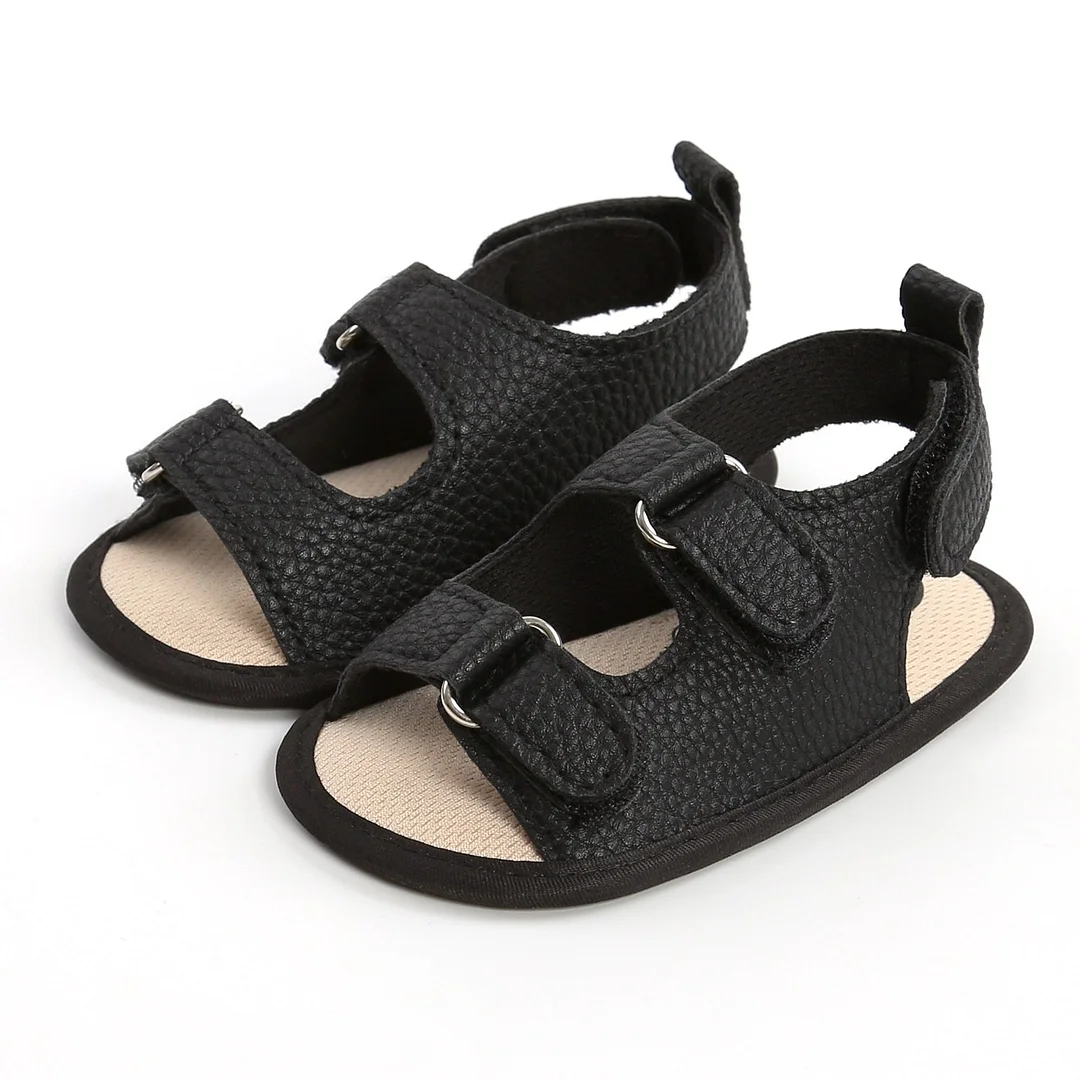 New Canvas PU Baby Non-Slip Sandals Child Summer Boys Fashion Sandals Sneakers Infant Shoes 0-18 Month Baby Shoes