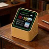 Smart WiFi Weather Forecast Station Clock with Temperature Humidity Display Date Weather Digital Clock Station for Kitchen Bathroom Office Bedroom Home