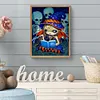 Diamond Painting -DIY Full Square Drill Girl Skull