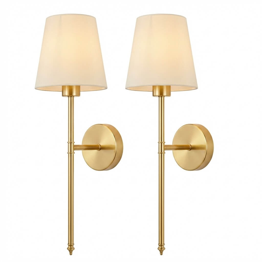 Wireless Fabric Wall Light (2 Packs)