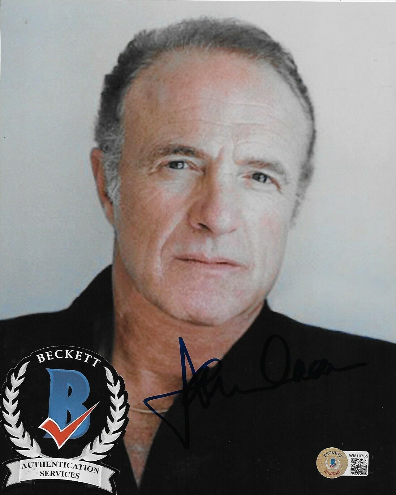 James Caan Original Autographed 8X10 Photo Poster painting w/Beckett COA