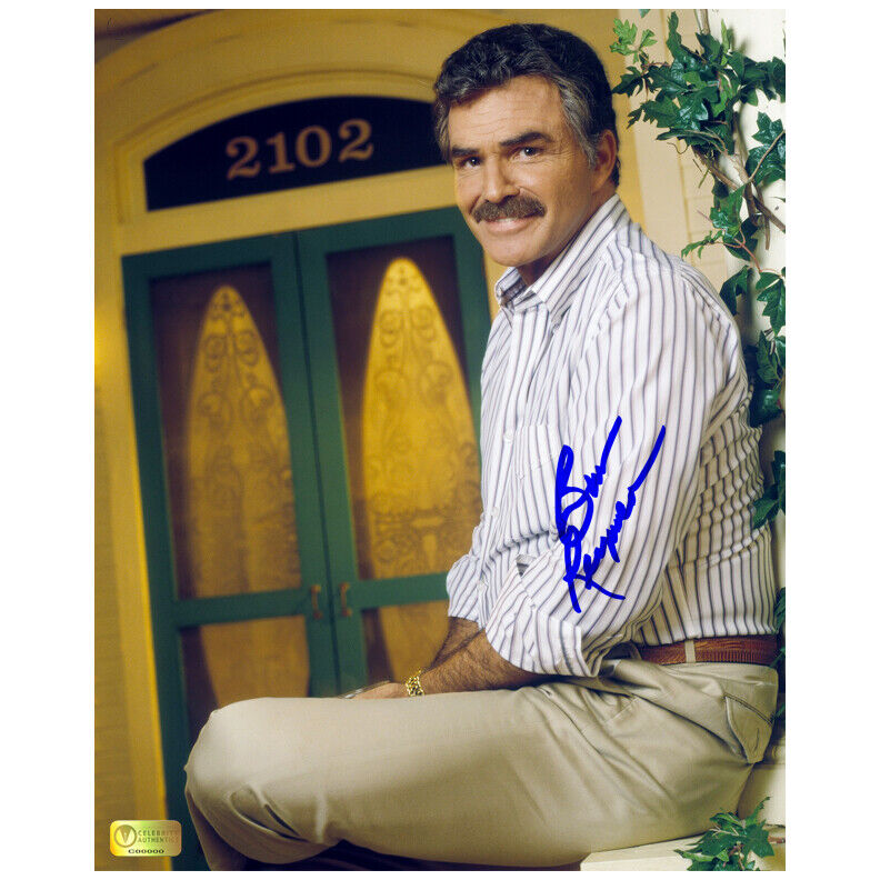 Burt Reynolds Autographed Evening Shade 8x10 Photo Poster painting