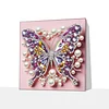 (Pre-Framed)Butterfly-Special Shape Diamond Painting Kit(25x25cm)