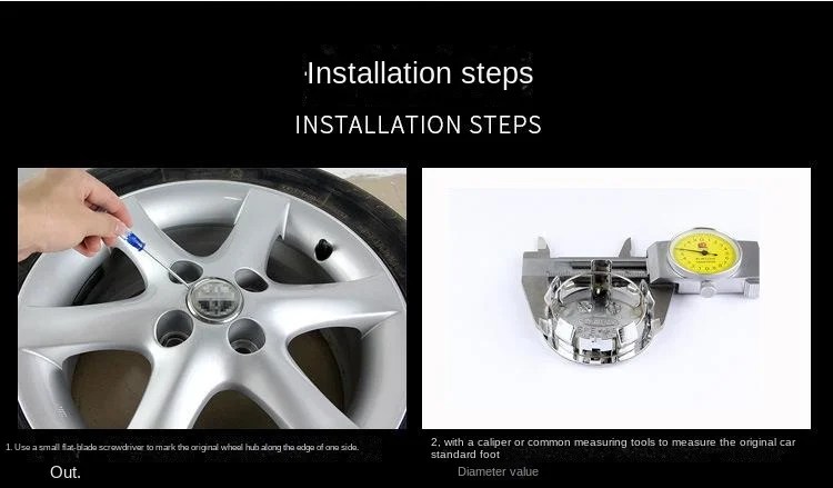Car Modification Solar Hub Light