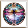 Dragonfly - 11CT Stamped Cross Stitch - 40*40cm - Animal