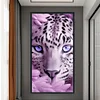 Snow Leopard-11CT Stamped Cross Stitch 40*70cm/15.75*27.56in (Big Size)