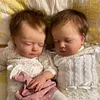 20" Lifelike Realistic Twins Girls of Jamony & Sleama Sleeping Reborn Newborn Baby Doll 2024 with Heartbeat and Sound - RBBI-Myrebornbabydoll&reg; Myrebornbabydoll&reg;