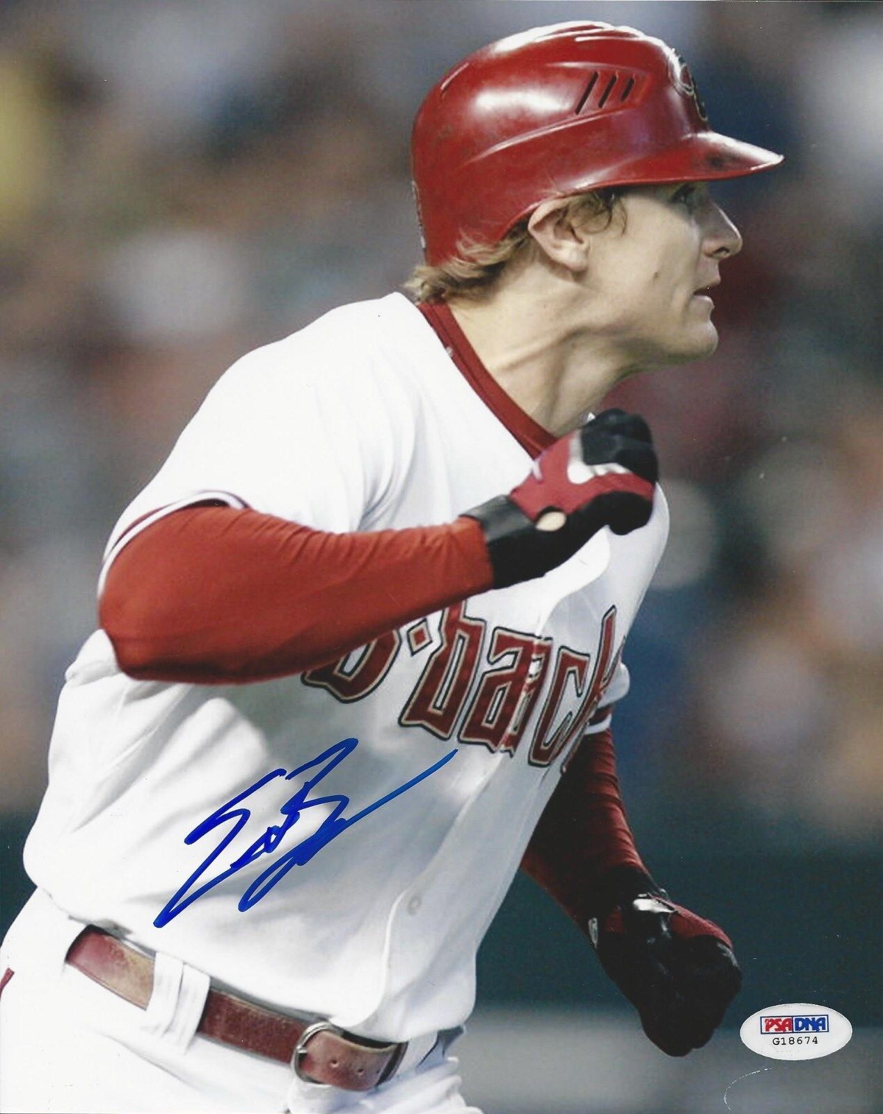 Eric Byrnes Arizona Diamondbacks signed 8x10 Photo Poster painting PSA/DNA #G18674