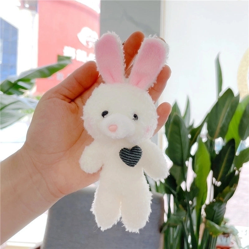 Cute Rabbit Pp Cotton Women’s Bag Pendant Keychain