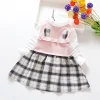 Baby Girls Long Sleeve  Autumn Winter Causal Dress