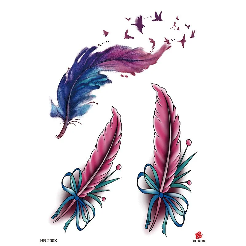 Sdrawing Forest Tattoo Sticker for Men Tiger Wolf Tattoo Death Skull Temporari Tattoo Skeleton Naked Girls Fake Tatoo for Women