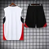 2025/2026 Manchester United Pre-Match Training White Vest+Shorts Football1:1 Thai Quality