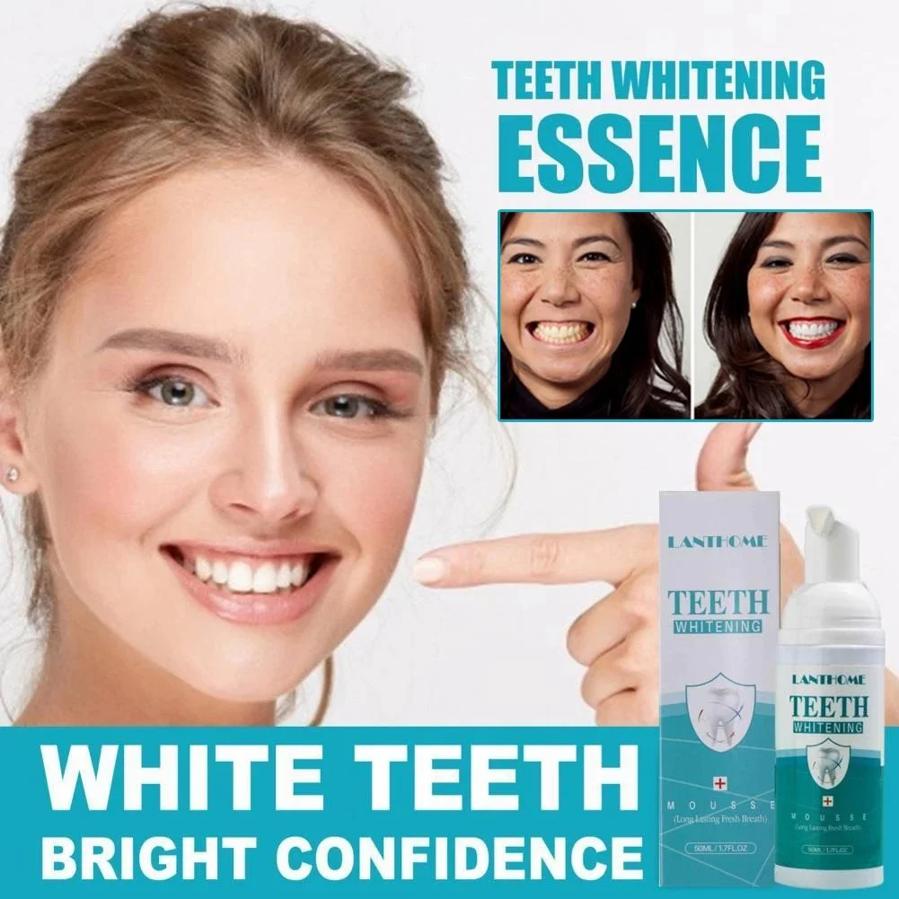 LAST DAY 50% OFF -TEETH WHITENING MOUSSE