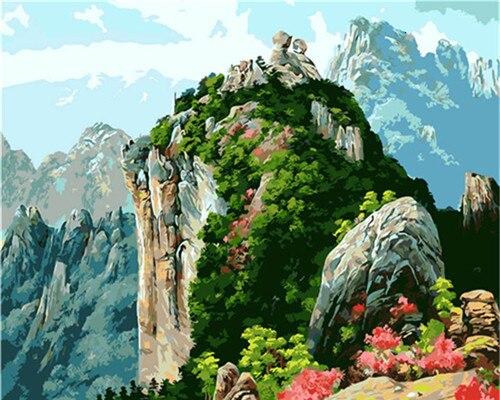 

Rocky Hills – Paint By Numbers - 40*50CM, 501 Original