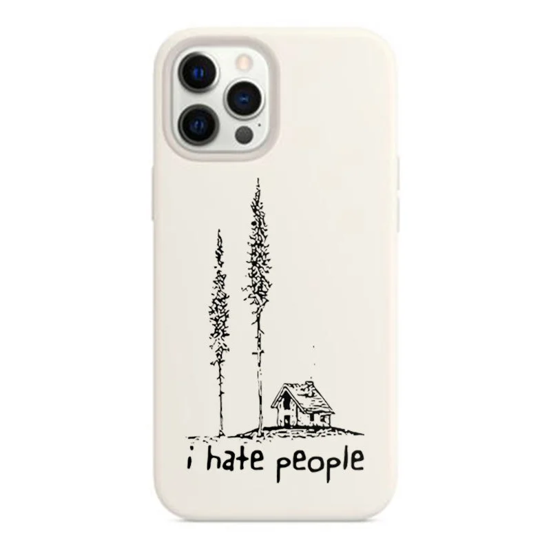 I Hate People Outdoor Style Phone Case in  mildstyles