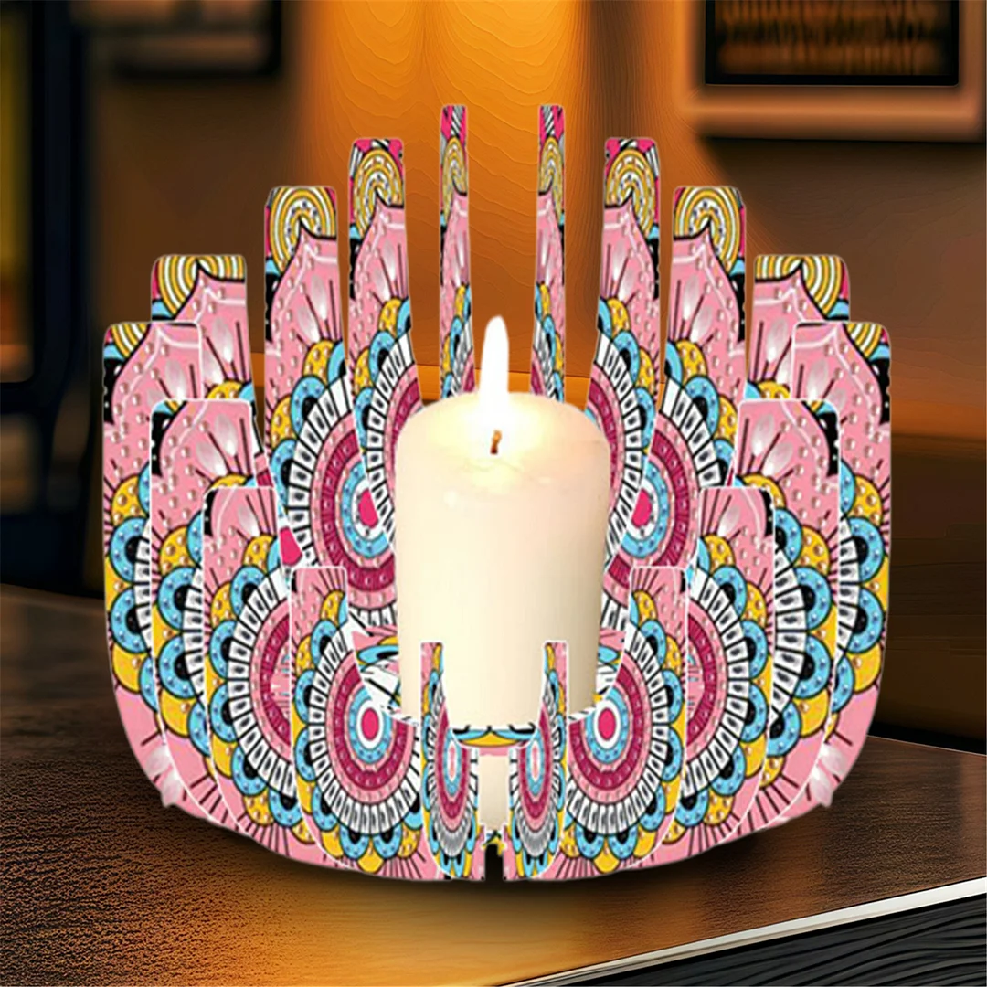 DIY Diamond Art Painting Kits of Candle Holder for Aromatherapy & Home Decor