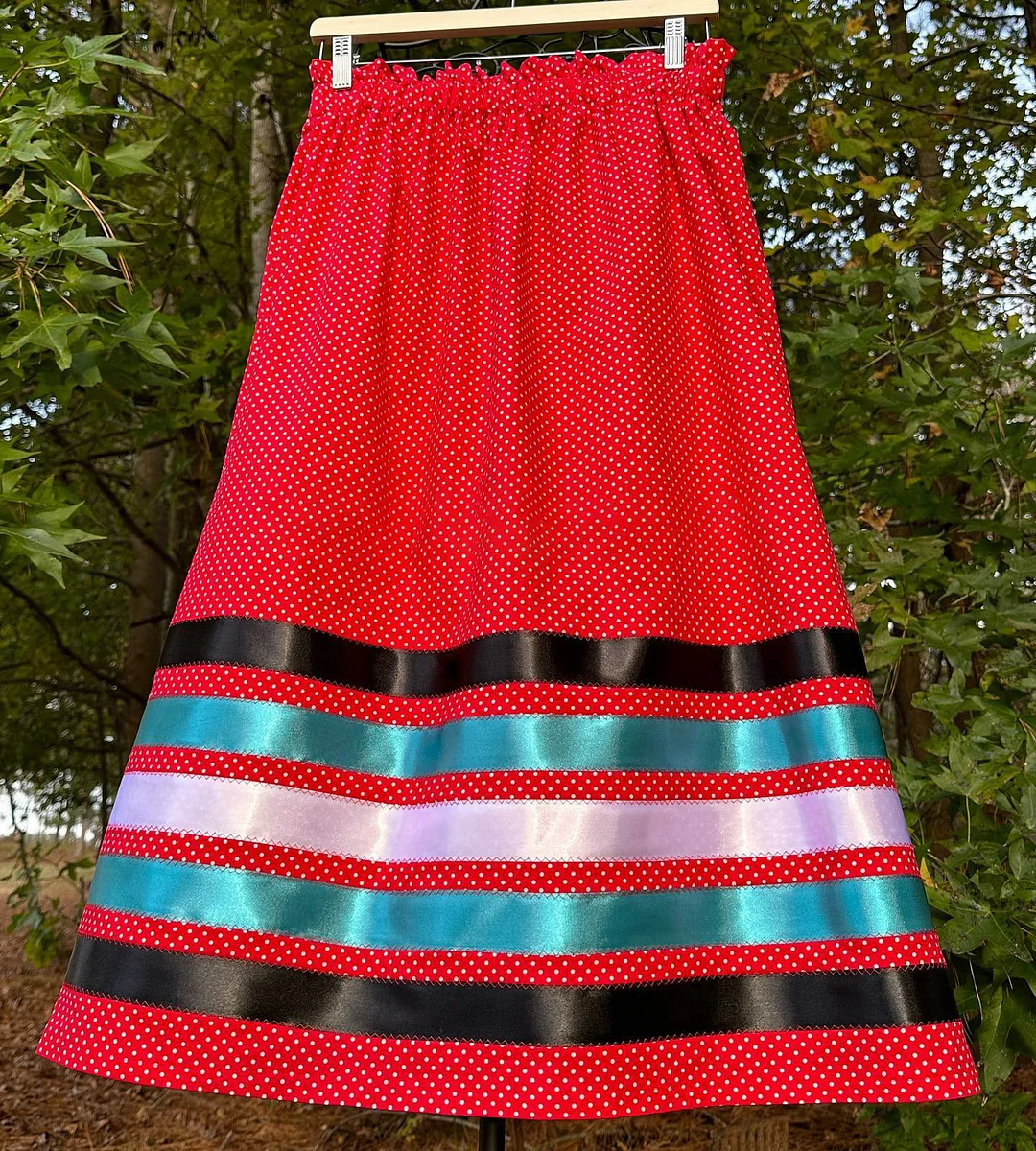 LARGE COTTON HANDMADE  NATIVE  SKIRT  2cb2