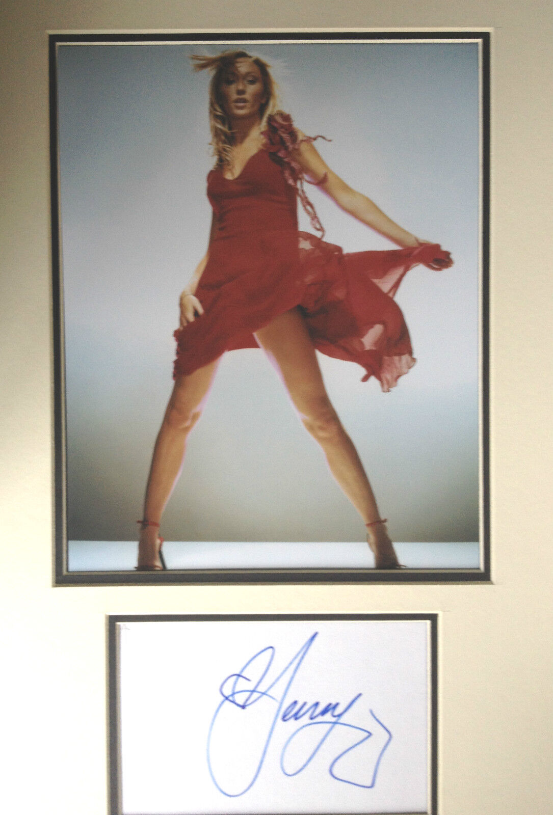 JENNY FROST - ATOMIC KITTEN - CHART TOPPING SINGER - SIGNED Photo Poster painting DISPLAY