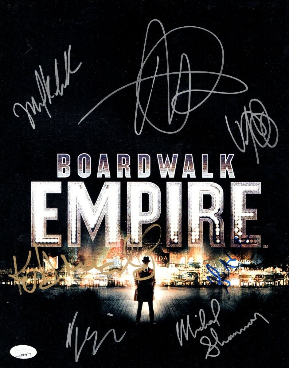 Boardwalk Empire Cast Signed Autographed 11X14 Photo Poster painting HBO JSA LL80078