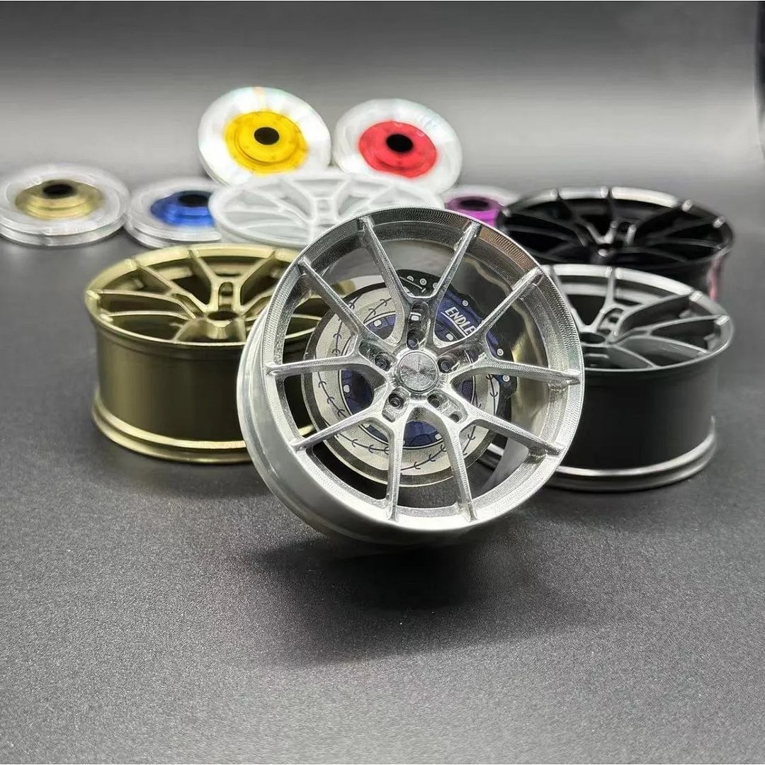 Car-mounted forged aluminum alloy wheel-shaped air freshener (car logo can be customized)