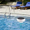 7-in-1 Digital Pool Water Tester WiFi PH and Salinity Temperature EC ORP Floating Chlorine Tester for Swimming Pools Hot Tub Jacuzzi Spa (No Calibration Fluid)