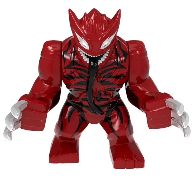 Carnage Wolverine Custom Marvel Superhero Large Minifigure Minifigure Bricks monstertoys
