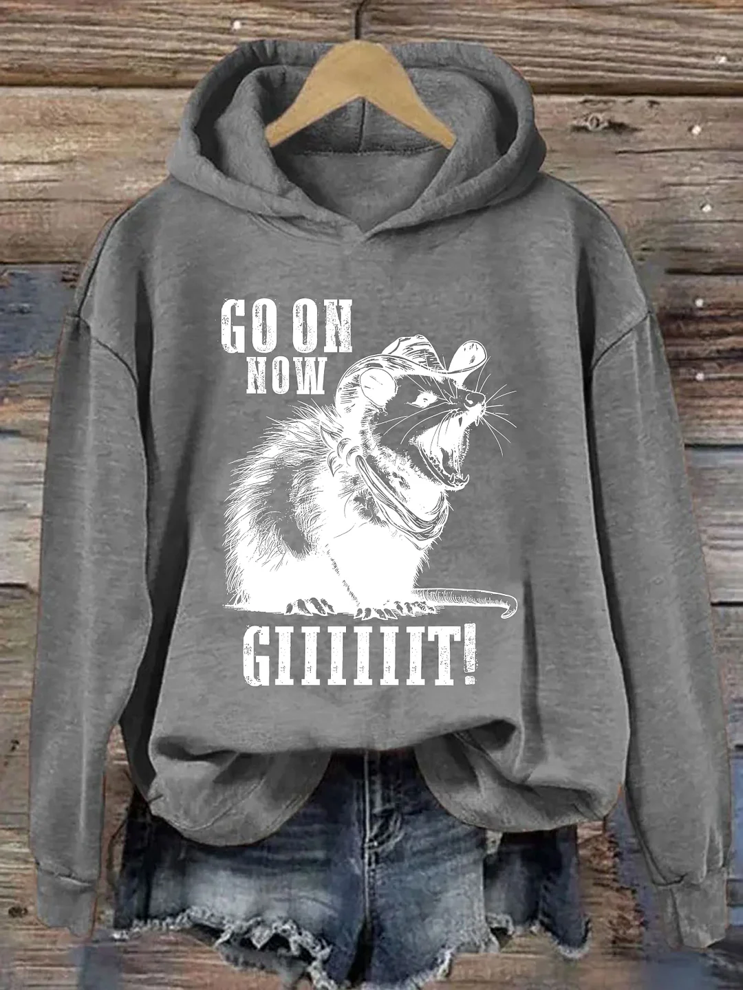 Cowboy Possum Hoodie