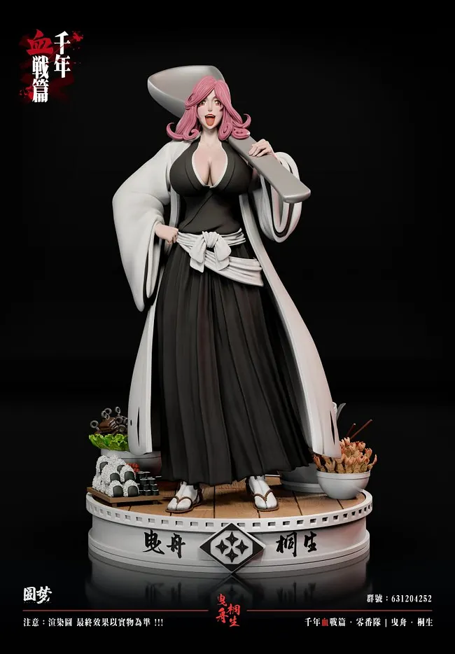 PRE-ORDER YuanMeng Studio - Bleach Kirinji Tenjiro Statue(GK)