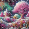 Diamond Painting-DIY Crystal Rhinestone Dream House
