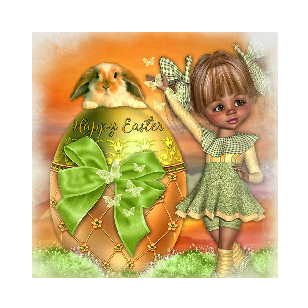 

Fairy Girl - Round Drill Diamond Painting - 30*30CM, 501 Original