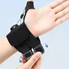 Rotary Adjustable Thumb Wristband Breathable Rotating Adjust Thumb Wrist Guard Non-Slip Tendon Sheath Wrist Protection Cover Men & Women Fitness Exercise Gloves