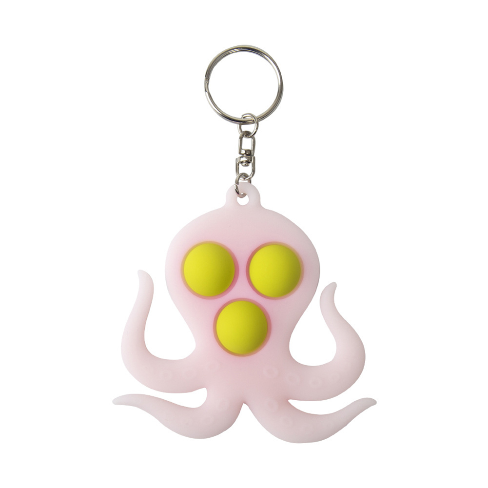 

Octopus Green - Keychain Pendant, 501 Original