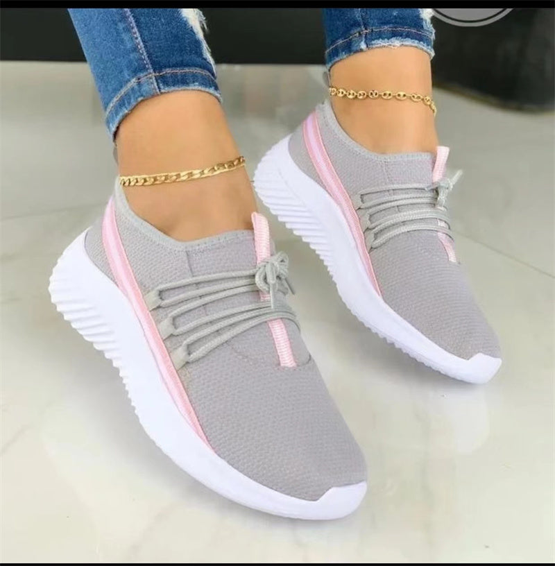 LookYno - Mesh Sneakers Women's Slip On Walking Shoes Lightweight Casual Running Sneakers