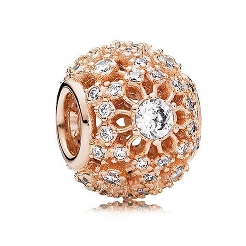 10 Pieces Cartoon Style Geometric Animal Metal Plating Inlay Rhinestones Jewelry Accessories