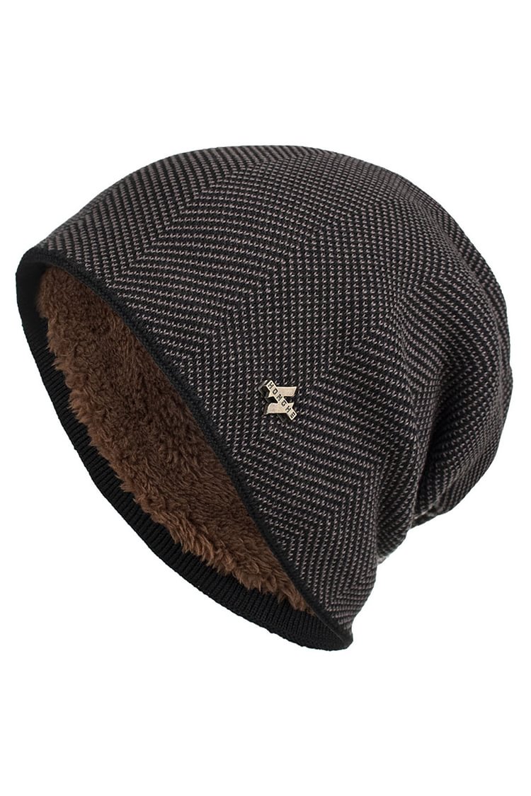 Tiboyz Fleece Warm Pullover Knitted Hat