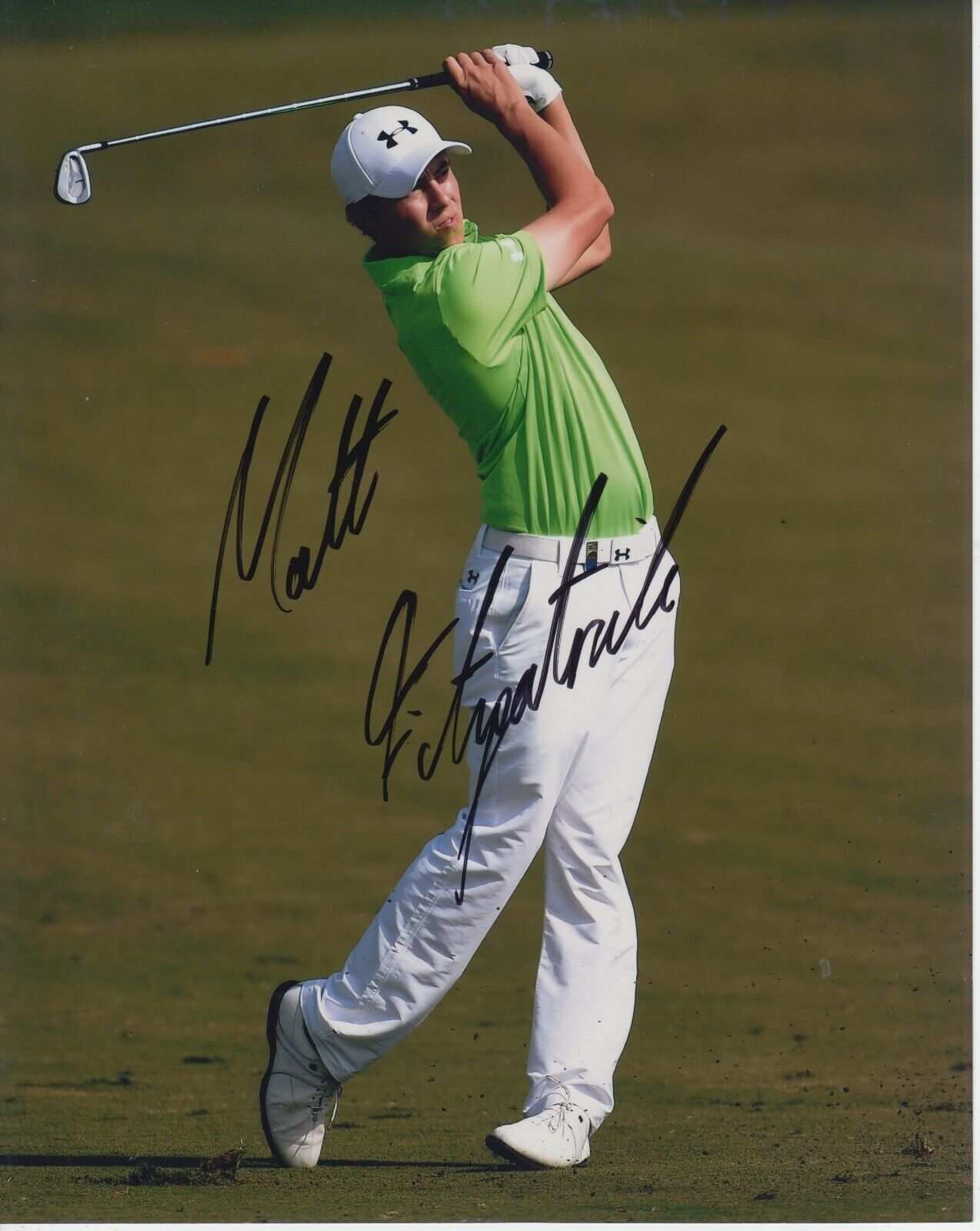 Matthew Fitzpatrick #0 8x10 Signed Photo Poster painting w/ COA Golf