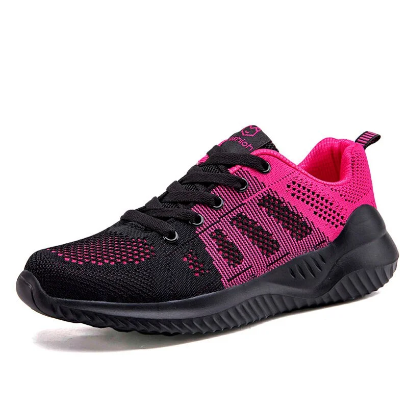 Lightweight Man Women Leisure Walking Shoes Weave Man Wearable Soft Sport Shoes Mesh Comfort Breathable Lifestyle Sneakers Woman