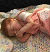 17inch Heidi Truly Reborn Baby Girl Doll, Preemie Life Like Reborn Pacifier Doll - RBBI-Myrebornbabydoll® Myrebornbabydoll®