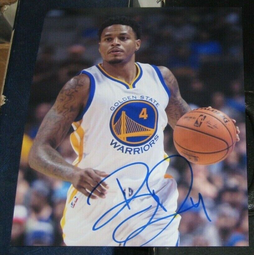 Brandon Rush Golden State Warriors SIGNED AUTOGRAPHED 8x10 Photo Poster painting COA KANSAS