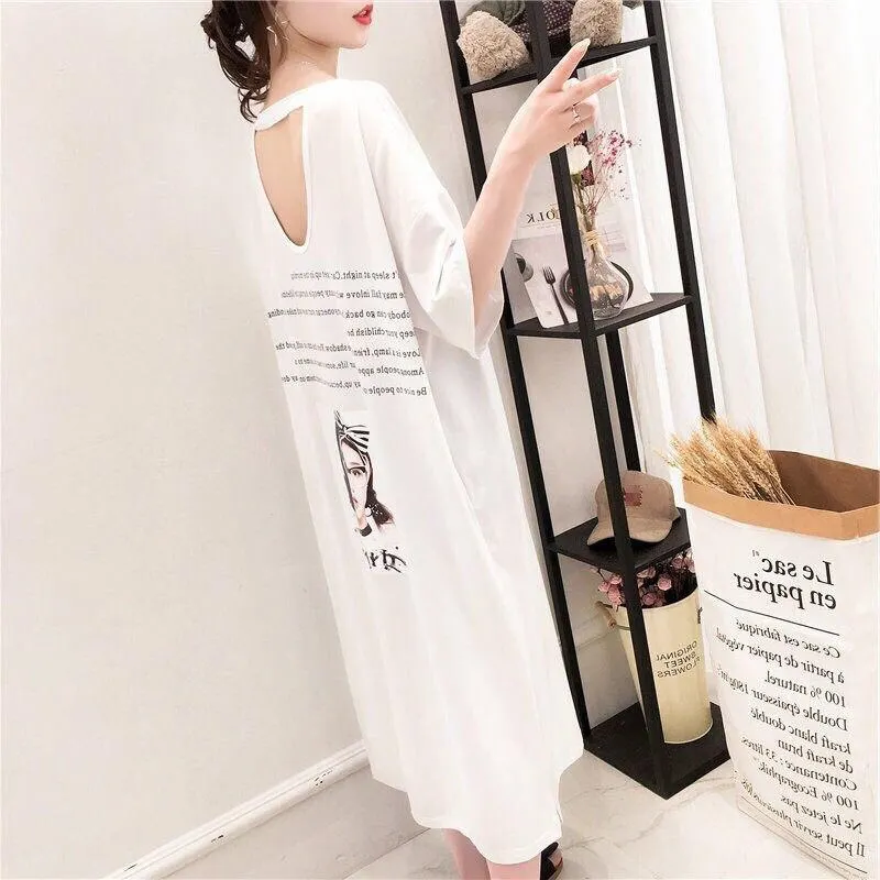 2019 Korean Summer Casual Women Dress Chic Young Lady Fashion Female Dresses