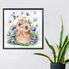 Diamond Painting -DIY Round Drill Butterfly Owl
