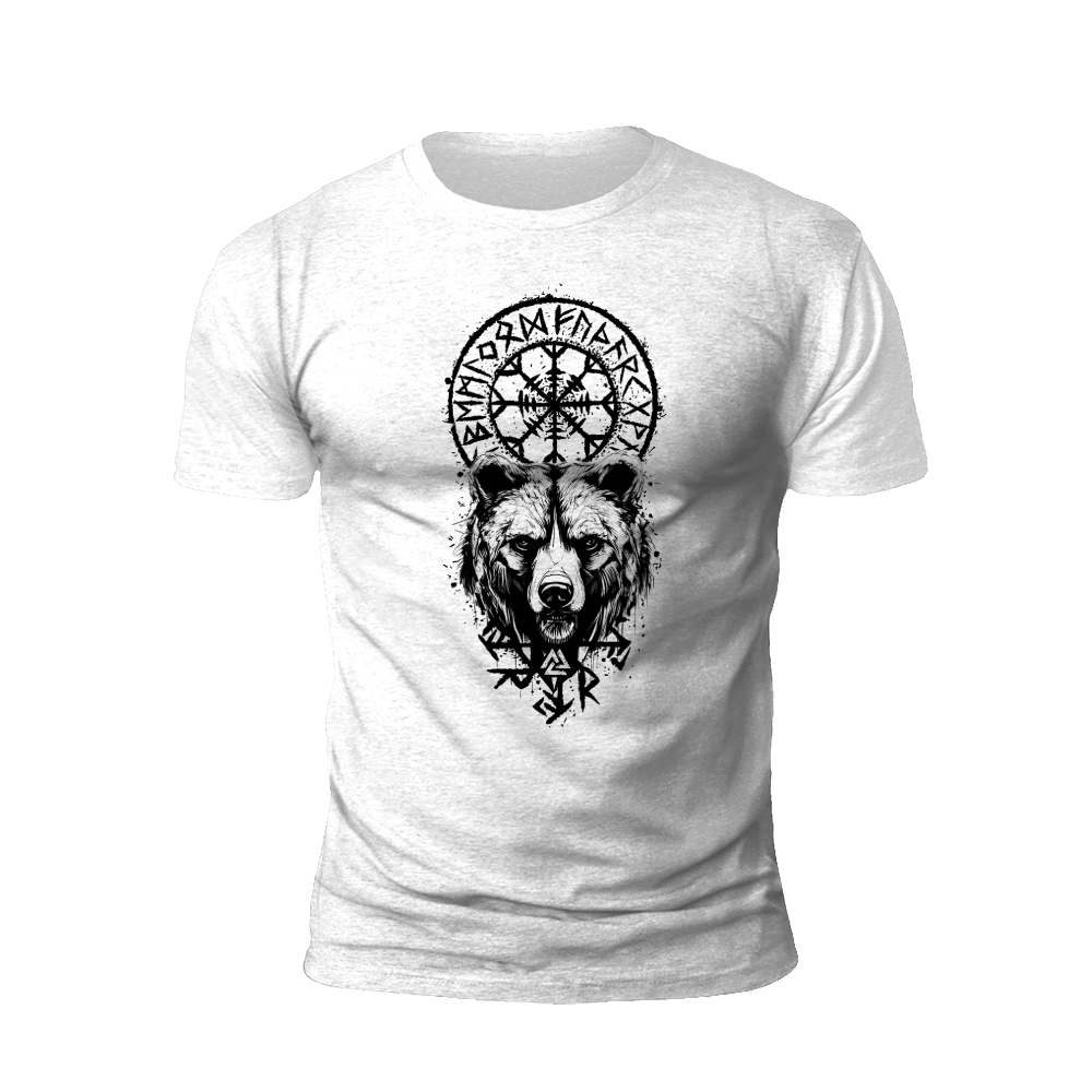Bear's Might: A Symbol of Strength and Courage T-Shirt